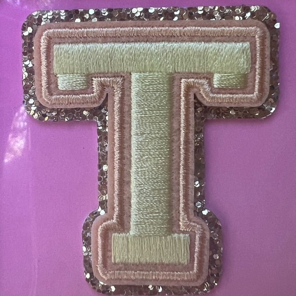 Stoney Clover Lane Letters T R A V E L Varsity Patch - Picture 3 of 8